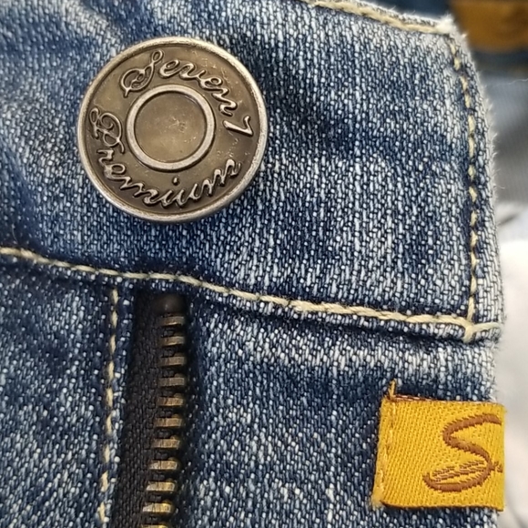 Seven Premium Denim Womens Flare Jeans - Picture 11 of 12
